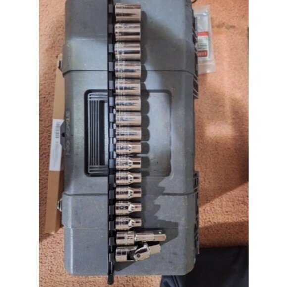 Tools Socket Organizer (1/2-Inch Drive, Black) - Socket Organizers for Mechanics - Picture 2 of 2